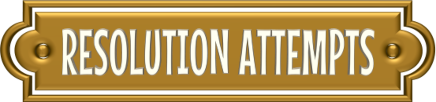 Resolution Attempts